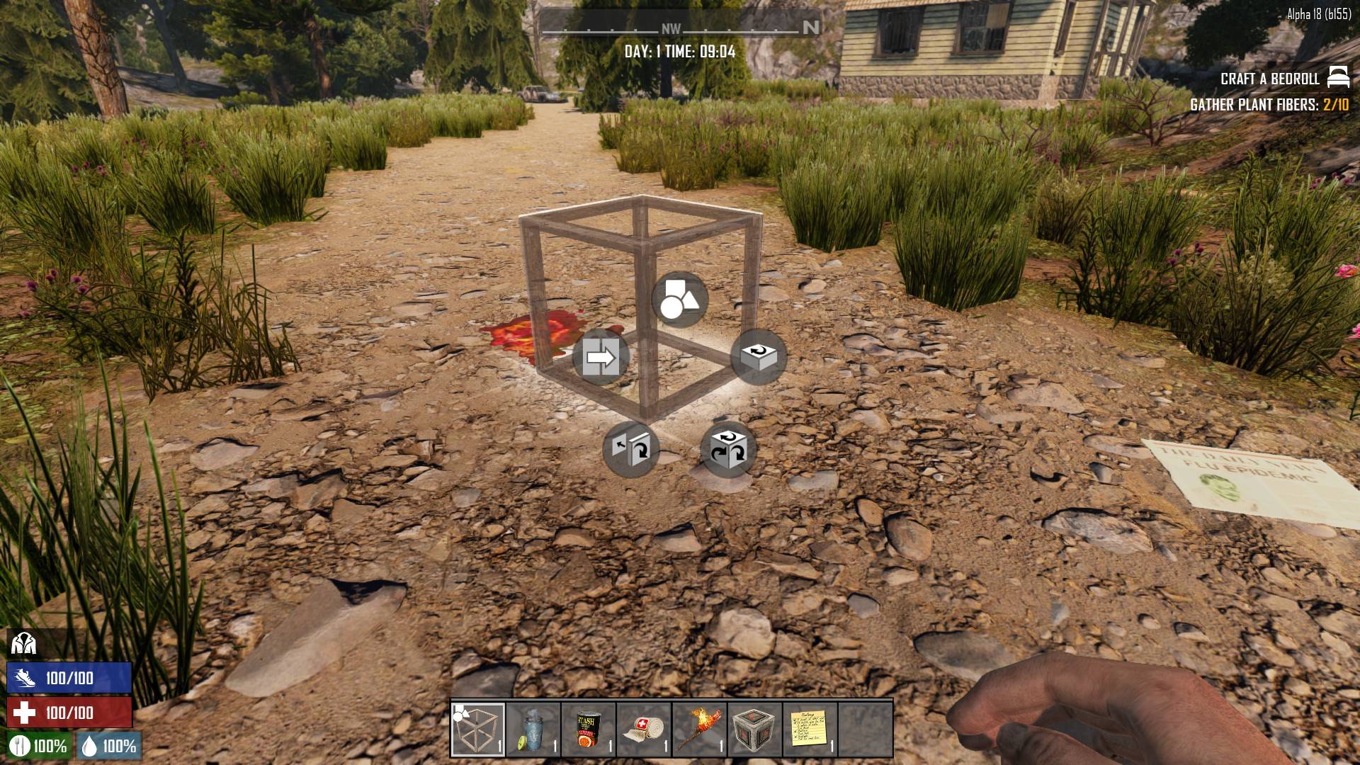 Block Rotation Reverse Selection