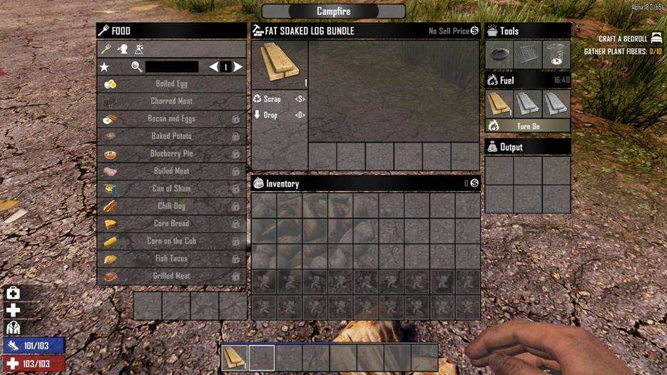 Fat Soaked Log Bundle