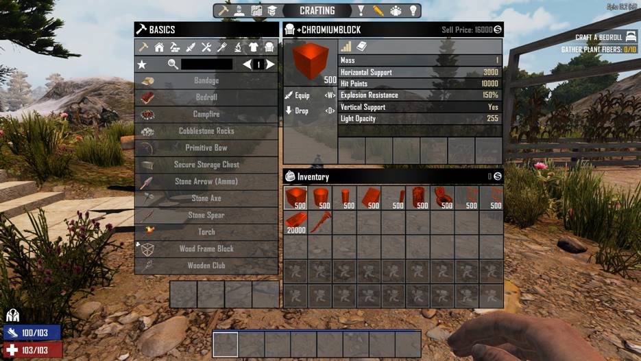 Indestructible Blocks