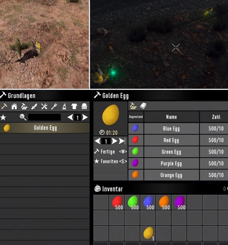 Easter Rabbits and Eggs