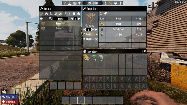 Additional Farm Plot Recipe