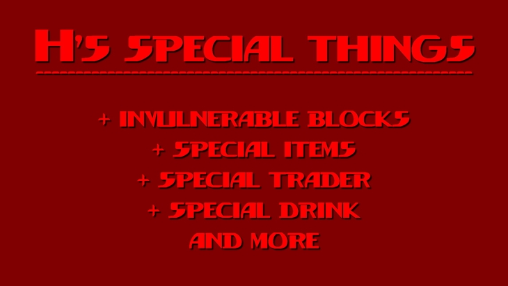 H's Special Things