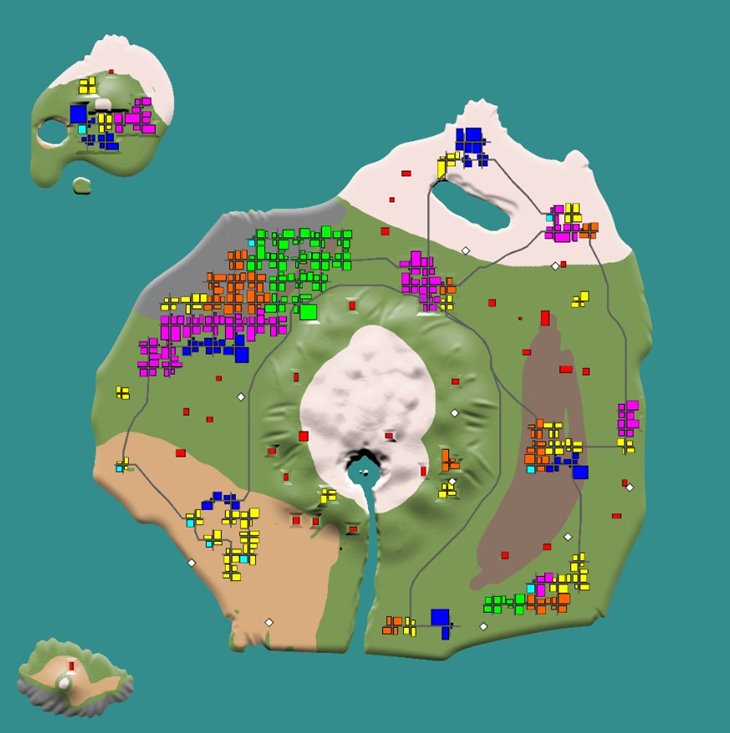 The Forgotten Island (Map)