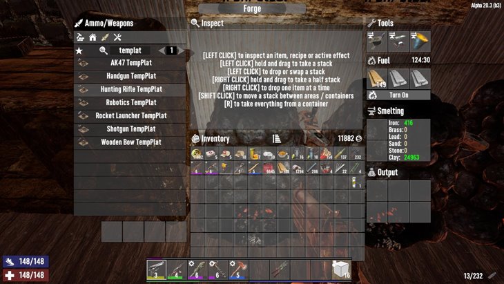 Recipes for Gun Parts