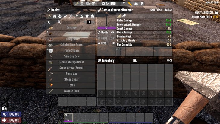 Camoes Carrack Hammer