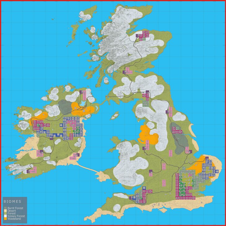 Map: UK Undead
