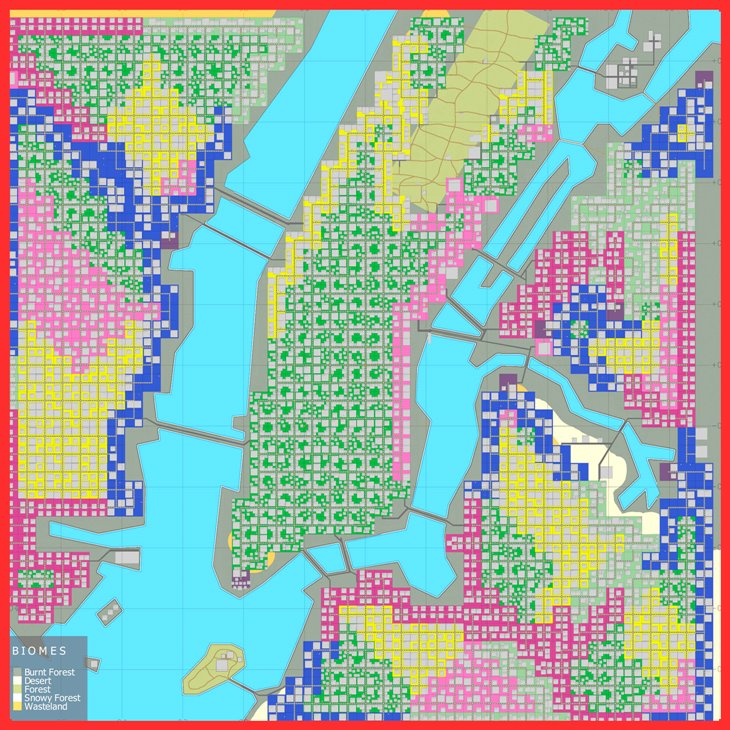 Map: New York Undead II