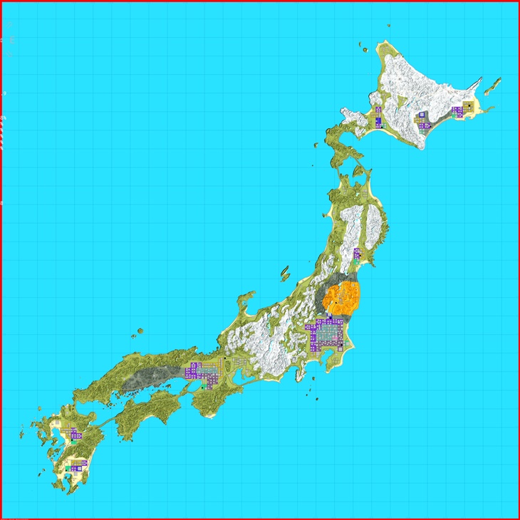 Map: Japan Undead 21