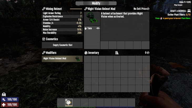 Night Vision Helmet Mod