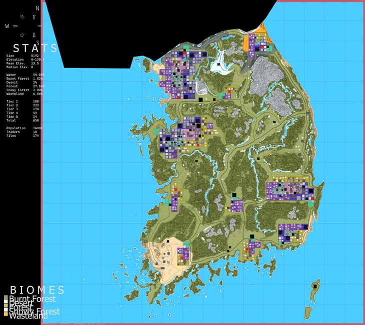 Map: South Korea Undead 21