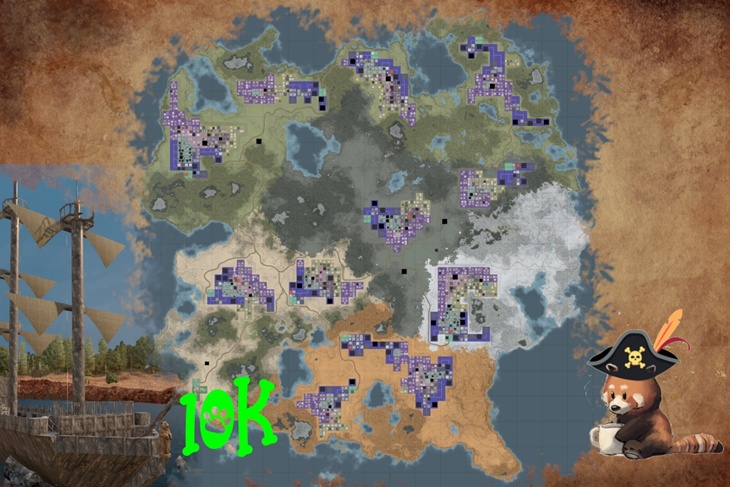 Fluffy Panda Treasure Isle 10K