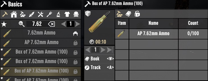 Invariel's Restacking Recipes