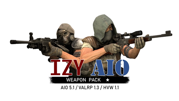 7 days to die izy all in one gun pack