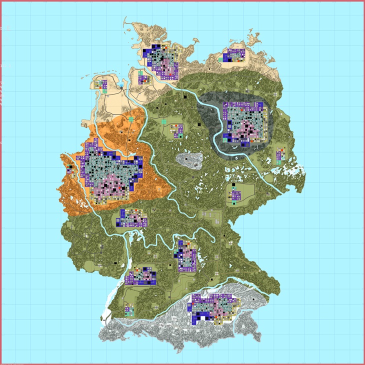 Map: Germany Undead One