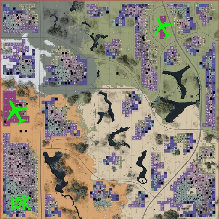 Fluffy Panda Mega Suburbia Airport 10k 16k