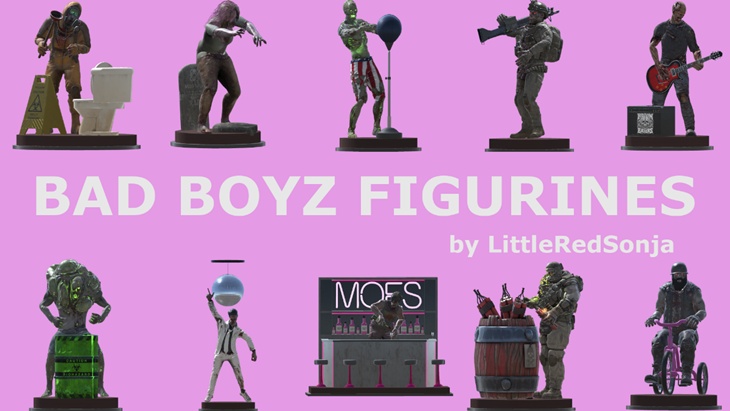 LittleRedSonja Bad Boyz Figurines