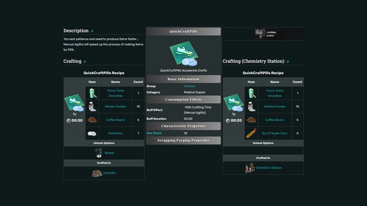 QuickCraftPills