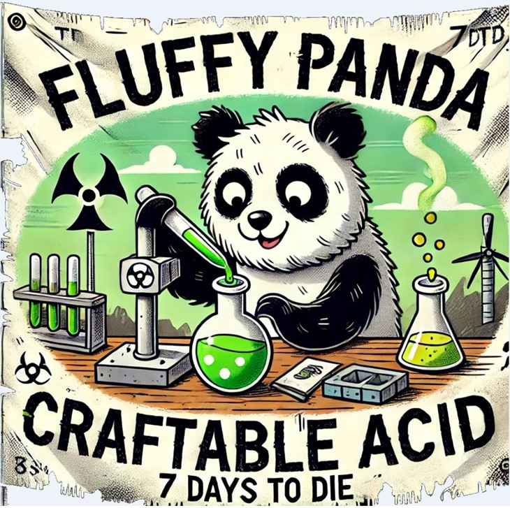 Fluffy Panda Craftable Acid
