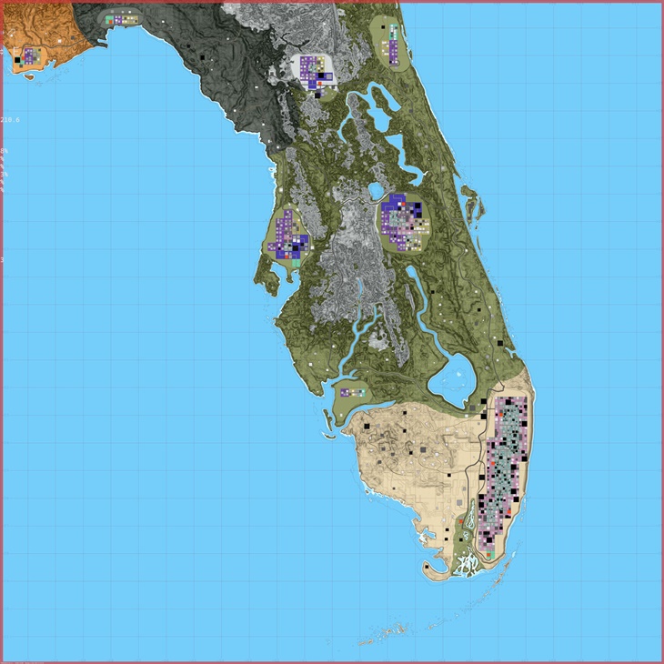 Map: Florida Undead One