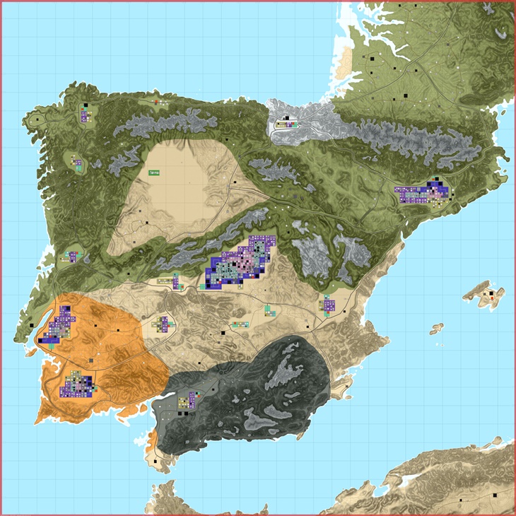 Map: Iberia Undead