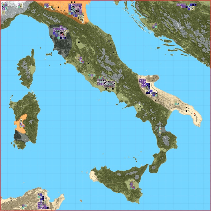 Map: Italy Undead