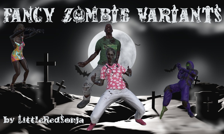LittleRedSonja Fancy Zombie Variants