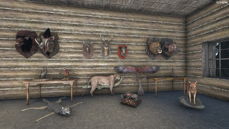 Fluffy Panda's Animal Trophies Mod