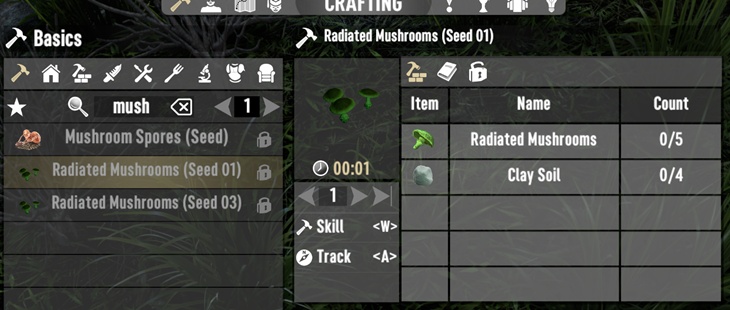 GKB2 Mushrooms Radiated Seed