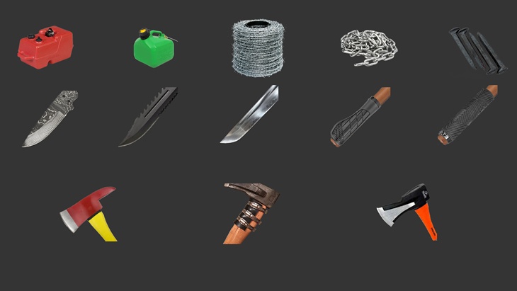 Funukemaguro's Melee and Tool Mod Icon Replacer