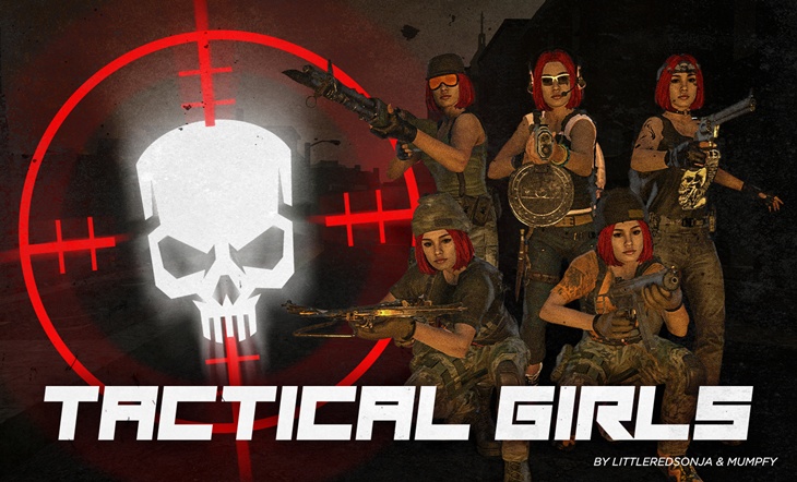 LittleRedSonja & Mumpfy ArmorPack 05 - TactiGirls