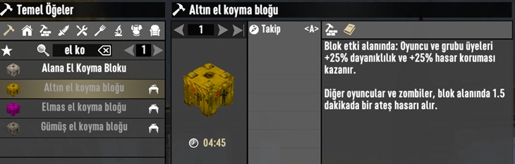 Active Claim Block (TR çeviri)