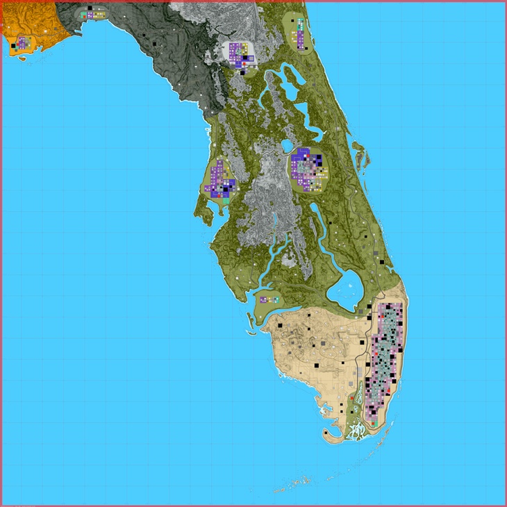 Map: Florida Undead Two