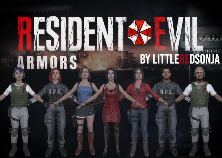 LittleRedSonja and Mumpfy ArmorPack06 Resident Evil