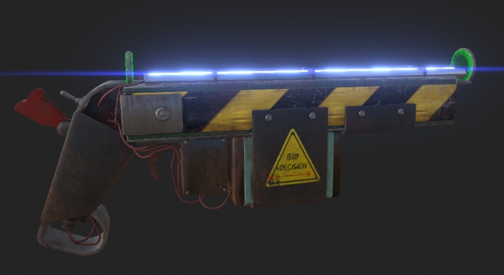 The Xavious' Laser Gun