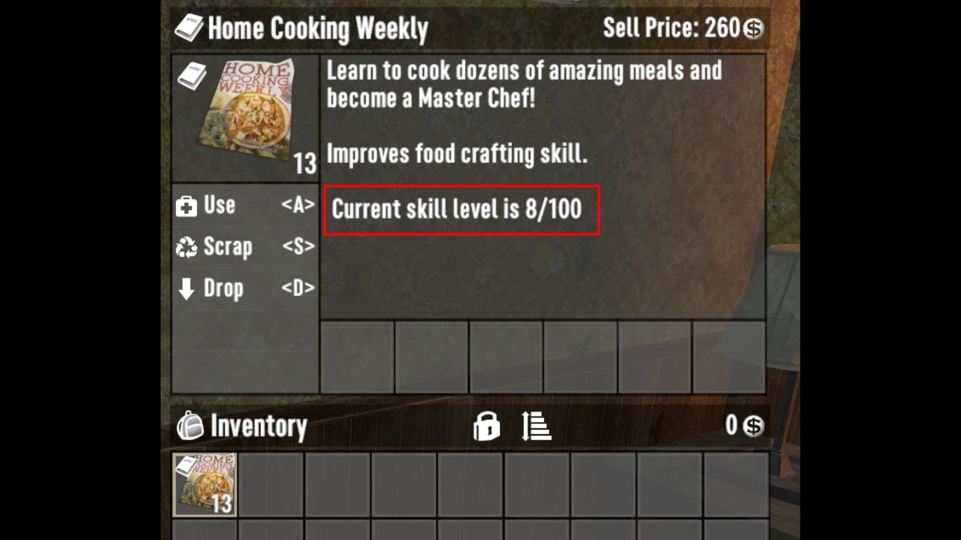 Show Skill Level In Description - V2.5 b23