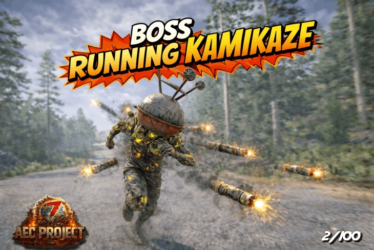 AEC PROJECT - Boss RUNNING KAMIKAZE - (2 I 100)